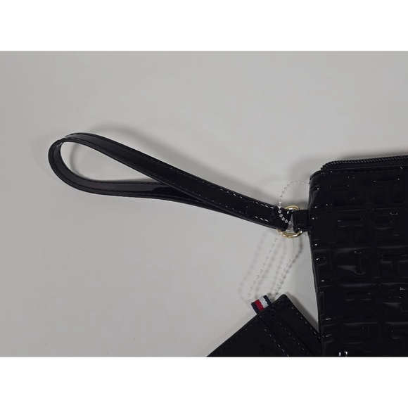 Tommy Hilfiger Women's Black Clutch and Card Holder - Picture 4 of 9